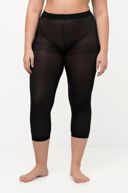Collant opaque. Longueur corsaire. Protection des cuisses