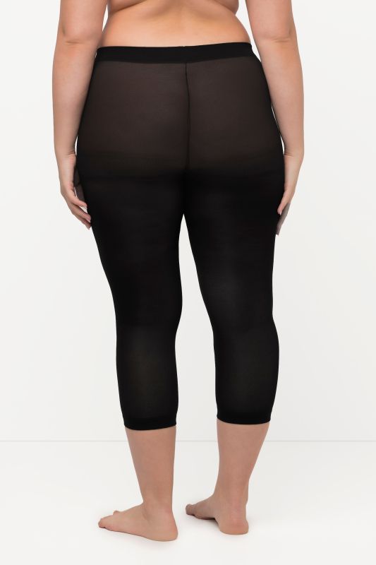 Collant opaque. Longueur corsaire. Protection des cuisses