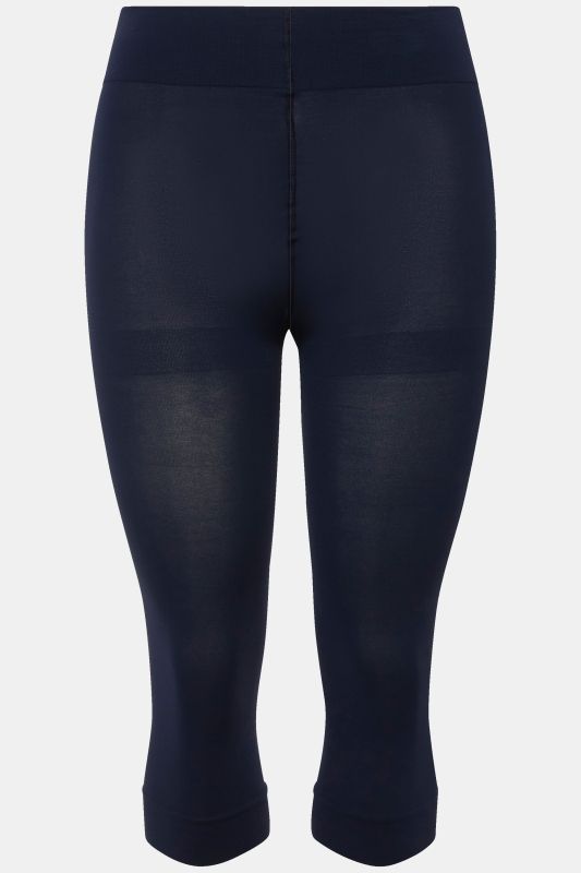 Collant opaque. Longueur corsaire. Protection des cuisses