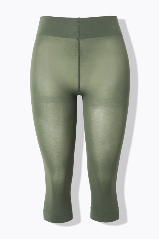 Collant opaque. Longueur corsaire. Protection des cuisses
