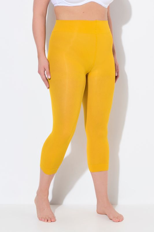 Collant opaque. Longueur corsaire. Protection des cuisses