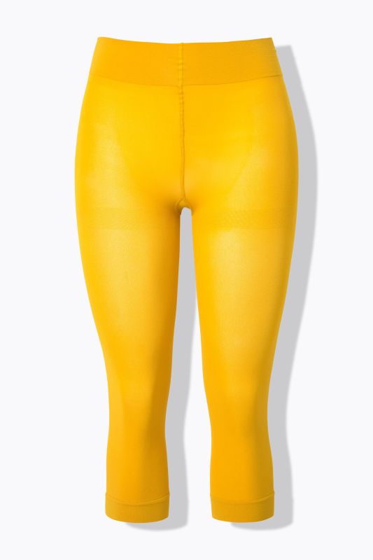 Collant opaque. Longueur corsaire. Protection des cuisses