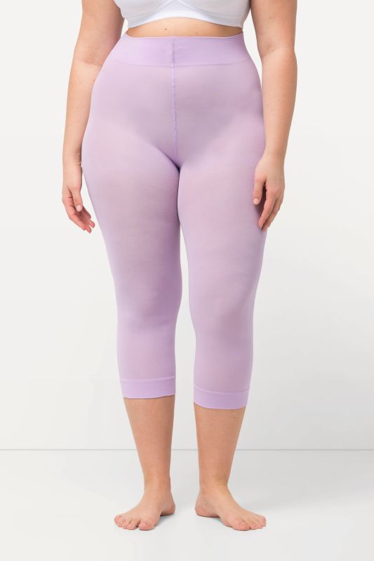 Collant opaque. Longueur corsaire. Protection des cuisses