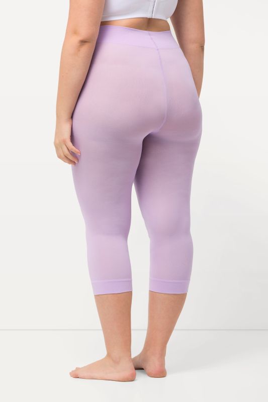 Collant opaque. Longueur corsaire. Protection des cuisses