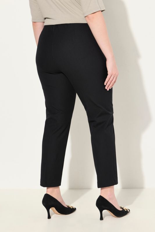 Pantalon 7/8 jambe étroite, taille élastique