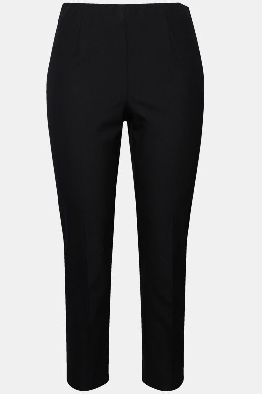 Pantalon 7/8 jambe étroite, taille élastique