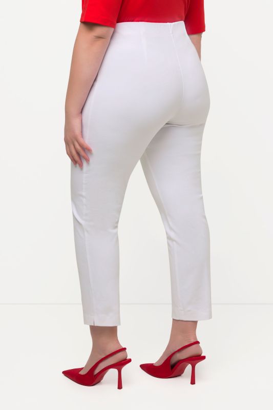 Pantalon 7/8 jambe étroite, taille élastique