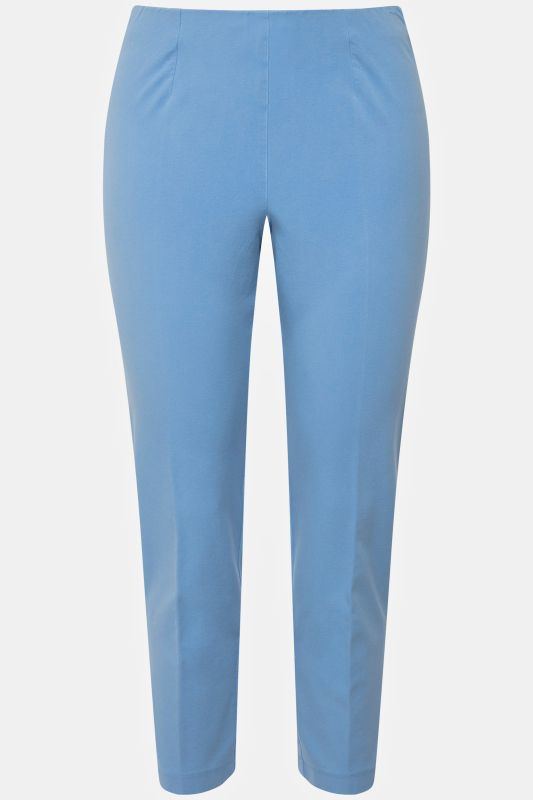 Pantalon 7/8 jambe étroite, taille élastique