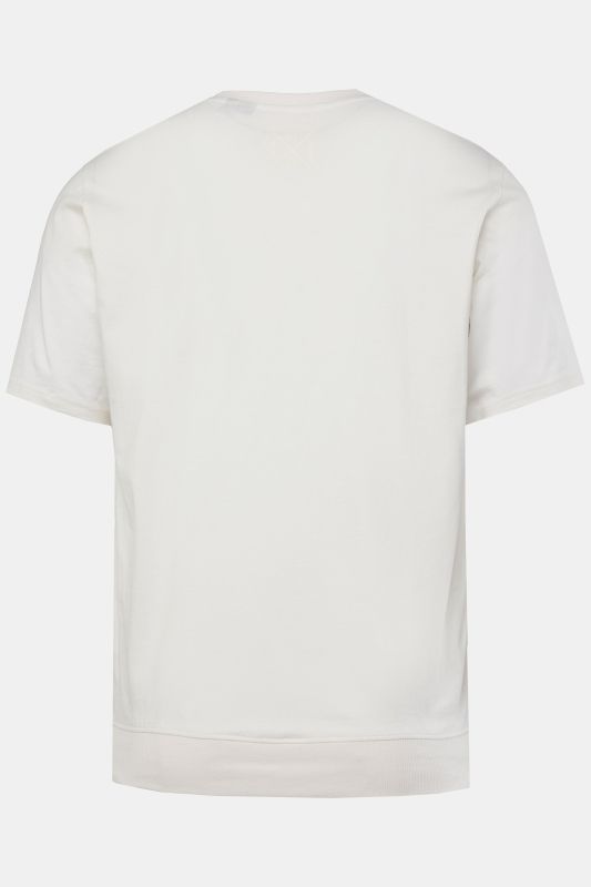 T-shirt Henley JP 1880, ventre confort, manches courtes et col rond - jusqu'au 8 XL