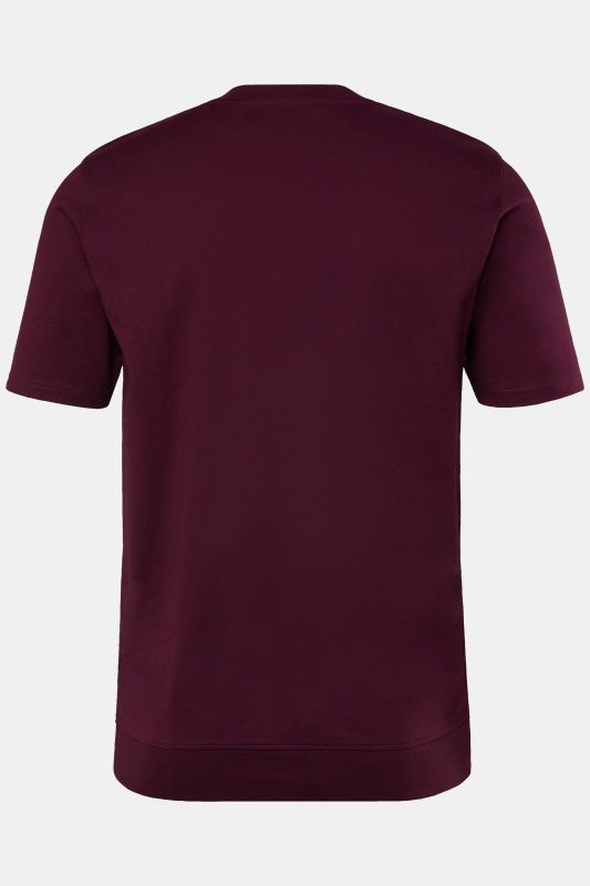 T-shirt Henley JP 1880, ventre confort, manches courtes et col rond - jusqu'au 8 XL