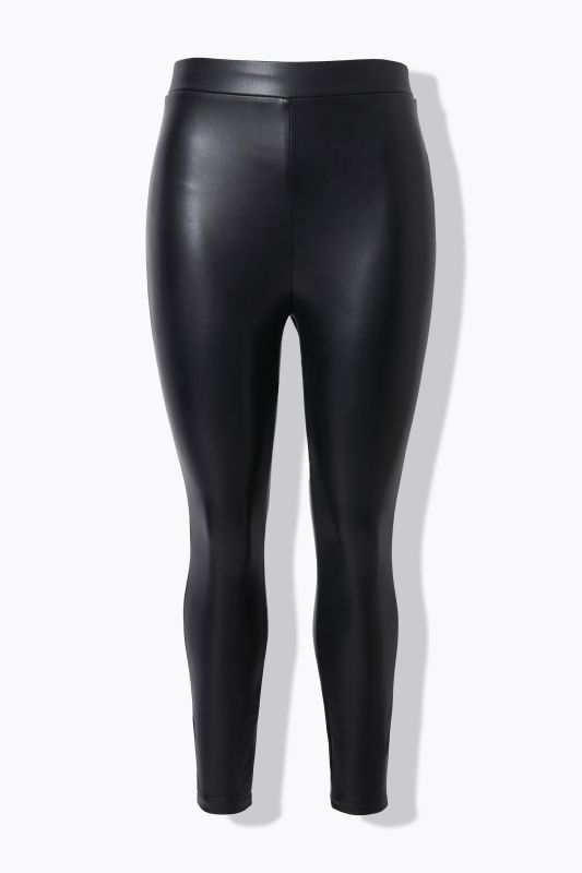 Legging enduit. Matière extensible. Taille élastique