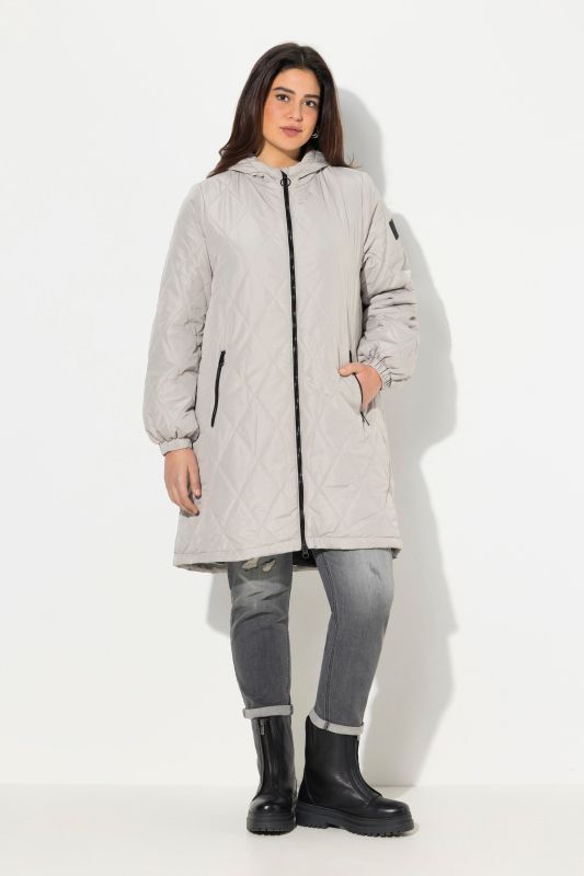 Manteau matelassé léger, imperméable, fermeture éclair à double sens