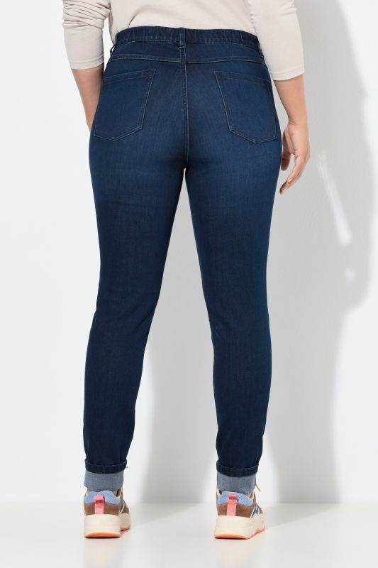 Jean taille haute, coupe Slim Fit