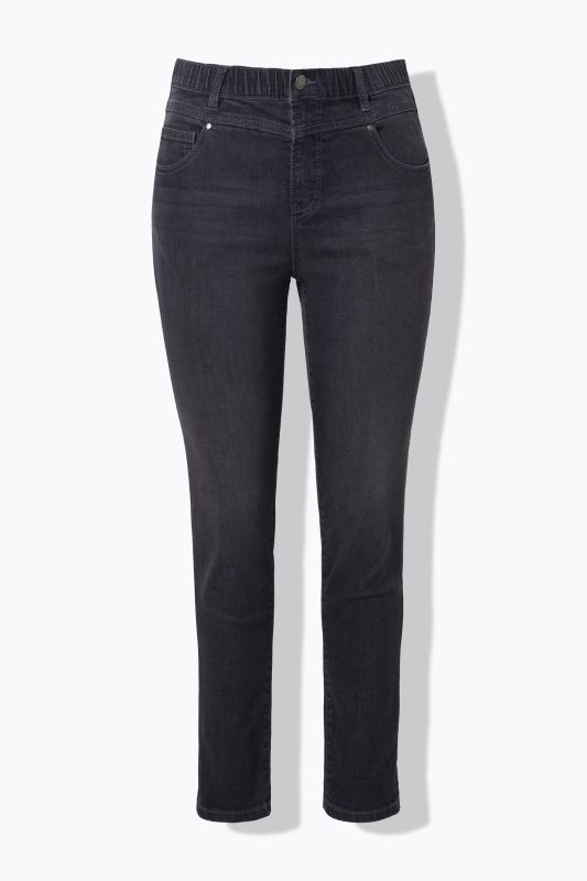 Jean taille haute, coupe Slim Fit