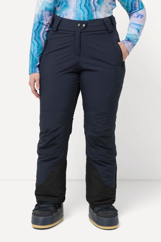Pantalon technique de ski HYPRAR, matière imperméable et bande à scratch