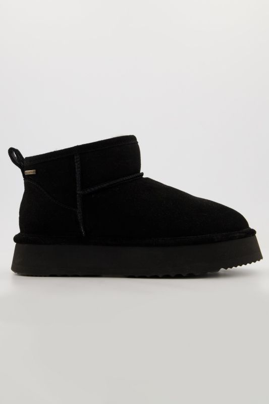 Bottines en peau d'agneau Axelda, matière hydrofuge, largeur H