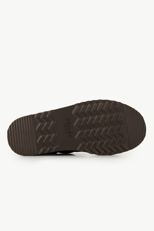 Bottines en peau d'agneau Axelda, matière hydrofuge, largeur H