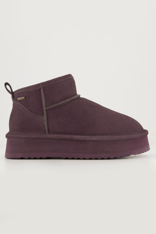 Bottines en peau d'agneau Axelda, matière hydrofuge, largeur H