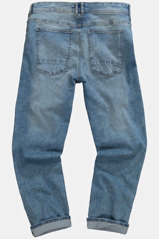 Jean ventre confort, finition FLEXNAMIC®, coupe Straight Fit 5 poches - jusqu'au 38/74