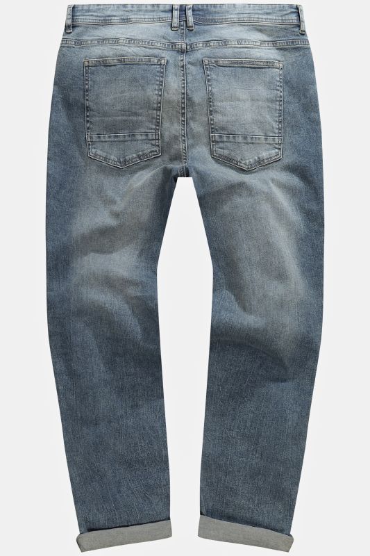 Jean ventre confort, finition FLEXNAMIC®, coupe Straight Fit 5 poches - jusqu'au 38/74