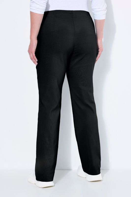 Pantalon thermique en tissu bengaline bien chaud, coupe Slim Fit et ceinture élastique