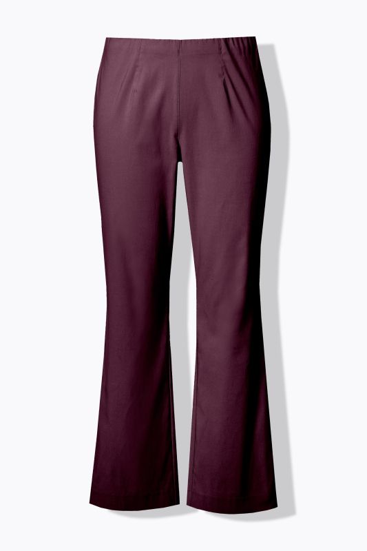 Pantalon thermique en tissu bengaline bien chaud, coupe Slim Fit et ceinture élastique