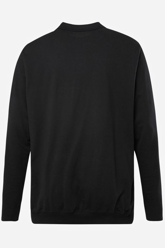 Polo JP 1880 ventre confort, coupe Basic, manches longues et tissu piqué - du XXL au 8&nbsp