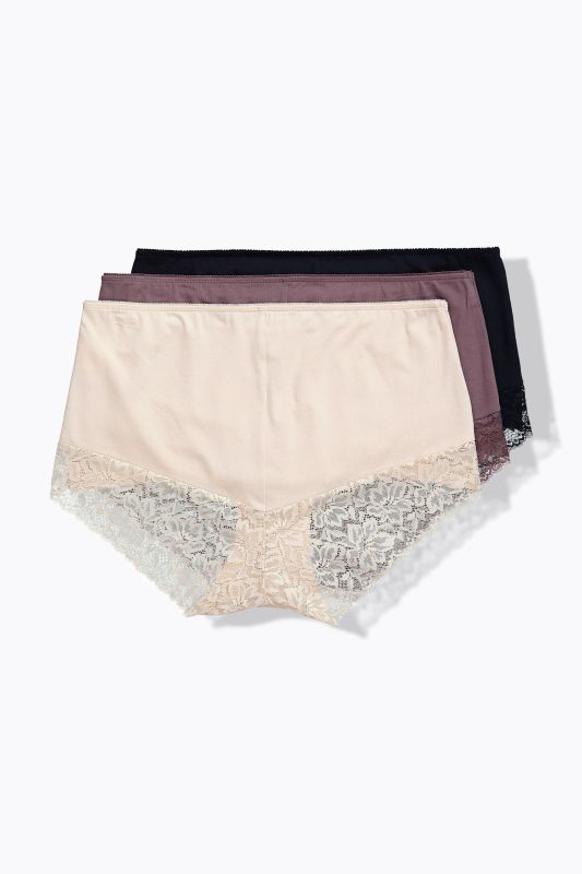 Hipsters en lot de 3, dentelle