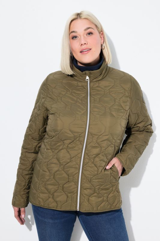 Veste matelassée légère HYPRAR, modèle imperméable en matière recyclée