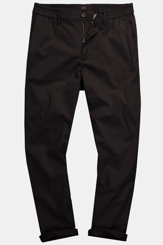 Pantalon chino FLEXNAMIC®, taille élastique et pinces, coupe Straight Fit tendance