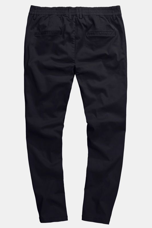 Pantalon chino FLEXNAMIC®, taille élastique et pinces, coupe Straight Fit tendance