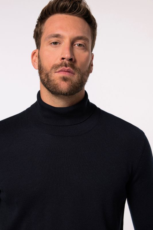 Pull à col roulé JP 1880 FLEXNAMIC®, Merino-Touch - jusqu'au 7&nbsp;XL