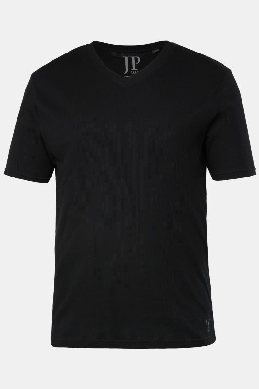 Maillot de corps JP 1880, en jersey côtelé, manches et col en V – jusqu'au 8 XL