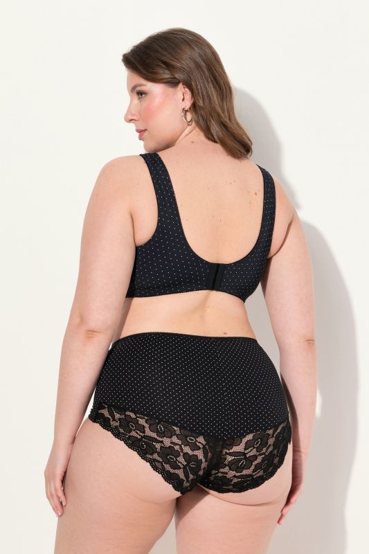 Soutien-gorge de maintien. Sans armatures. Dentelle - bonnet C-F