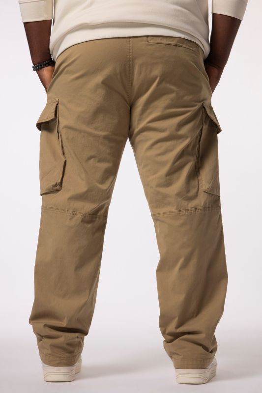 Pantalon cargo STHUGE, spécial ventre fort, coupe Baggy Fit - jusqu'au 74