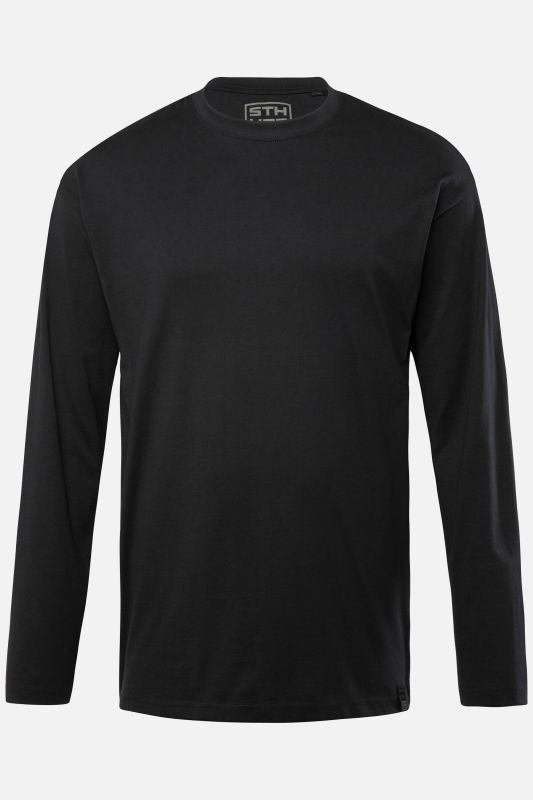 T-shirt oversize à manches longues STHUGE, collection Basic - jusqu'au 8&nbsp;XL