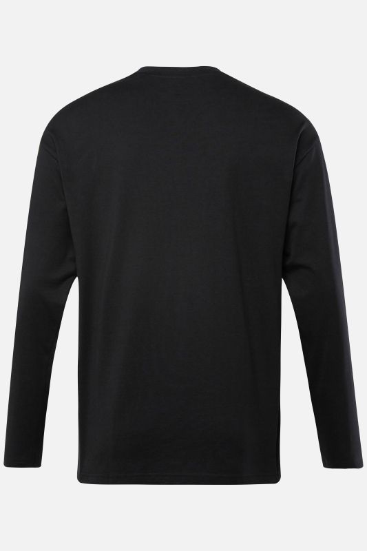 T-shirt oversize à manches longues STHUGE, collection Basic - jusqu'au 8&nbsp;XL