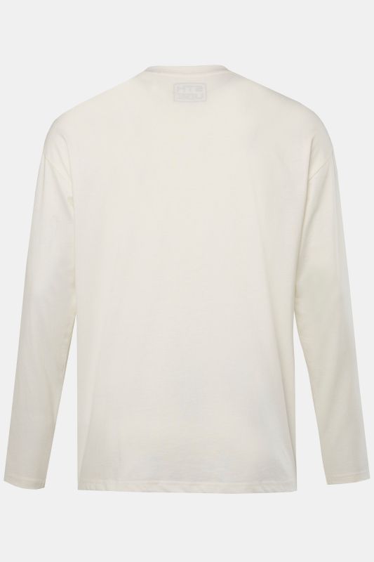 T-shirt oversize à manches longues STHUGE, collection Basic - jusqu'au 8&nbsp;XL