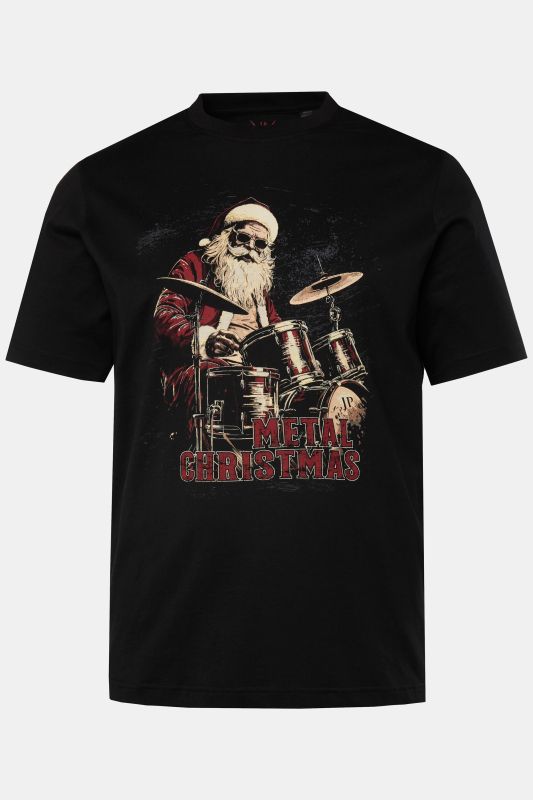 T-shirt JP 1880. Manches courtes et col rond. Imprimé de Noël – jusqu'au 8&nbsp;XL
