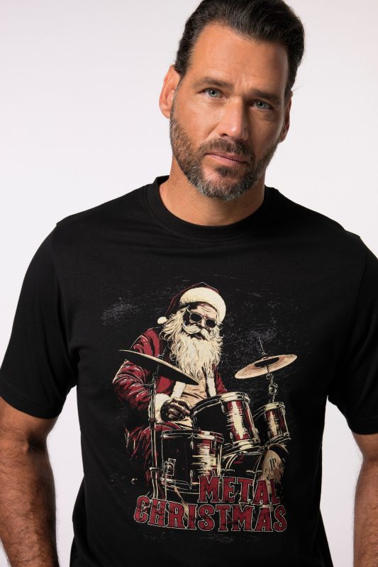 T-shirt JP 1880. Manches courtes et col rond. Imprimé de Noël – jusqu'au 8&nbsp;XL