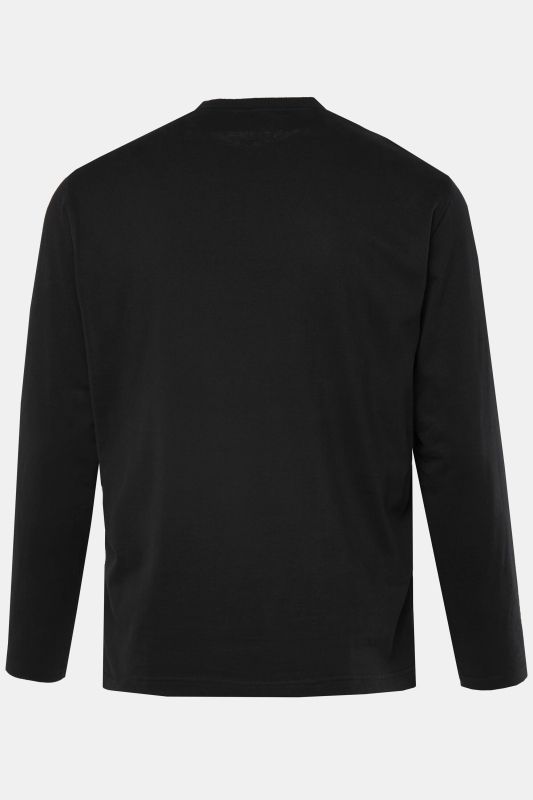 T-shirt JP 1880 à manches longues. Col rond et imprimé de Noël – jusqu'au 8&nbsp;XL