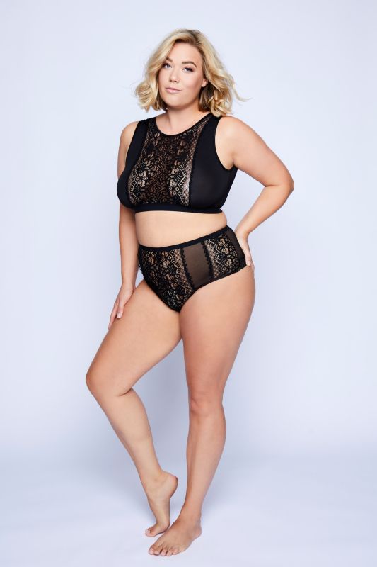 Culotte taille haute, ouverture