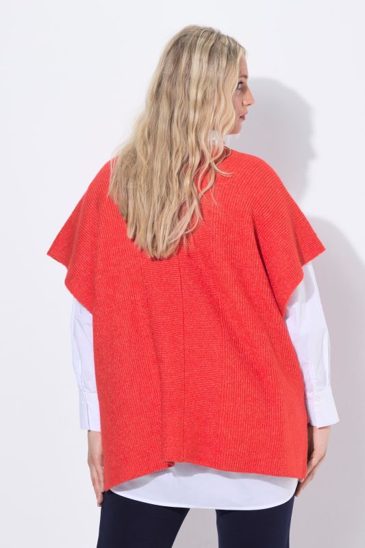 Cardigan oversize. Manches longues et coupe ouverte