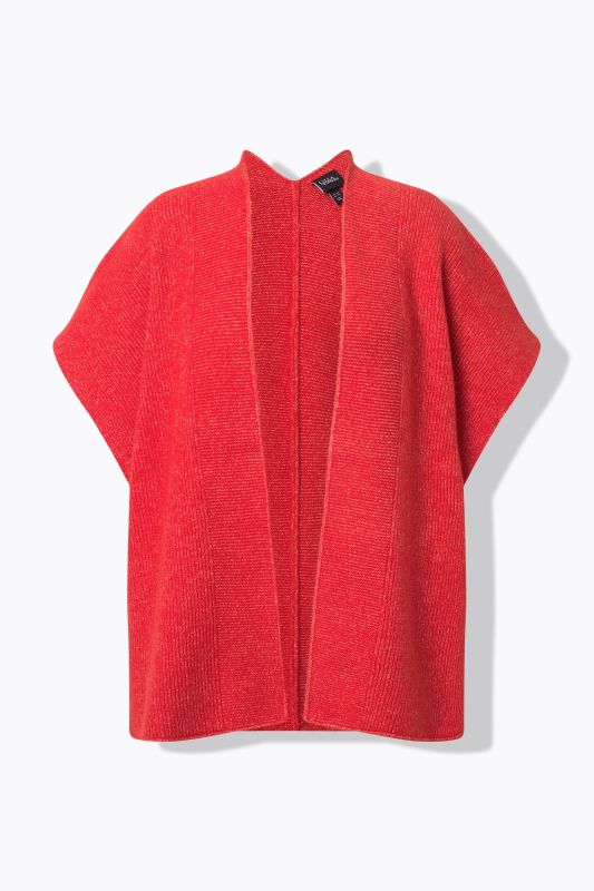 Cardigan oversize. Manches longues et coupe ouverte