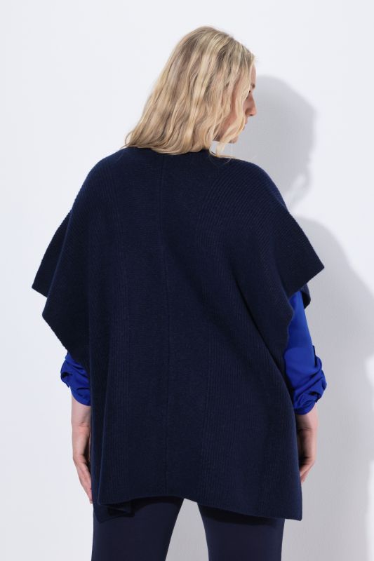 Cardigan oversize. Manches longues et coupe ouverte