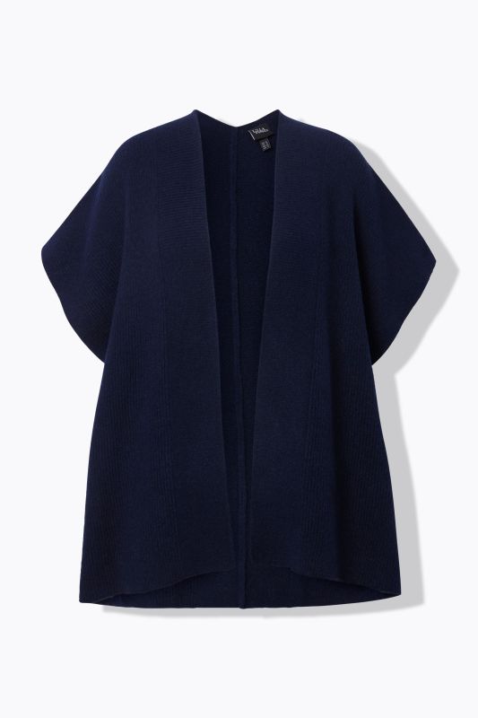 Cardigan oversize. Manches longues et coupe ouverte