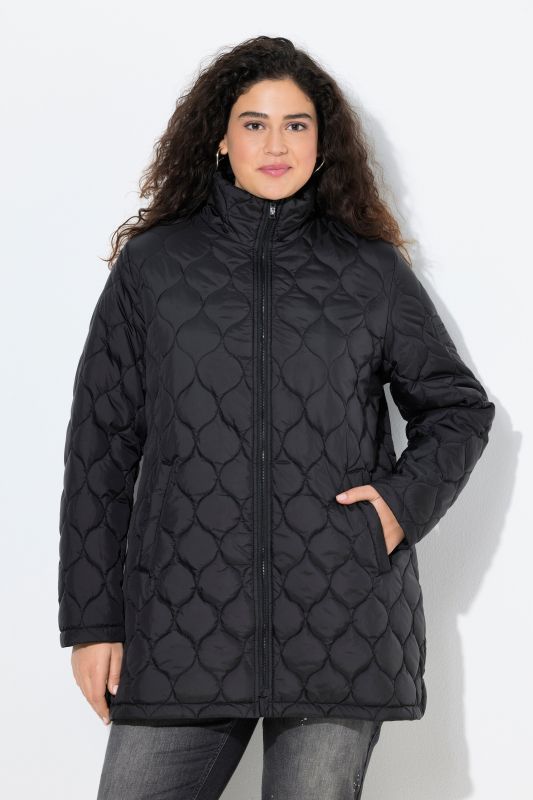 Veste matelassée HYPRAR avec col montant, tissu déperlant