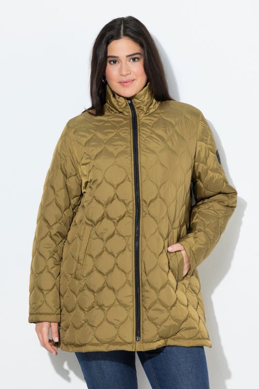 Veste matelassée HYPRAR avec col montant, tissu déperlant