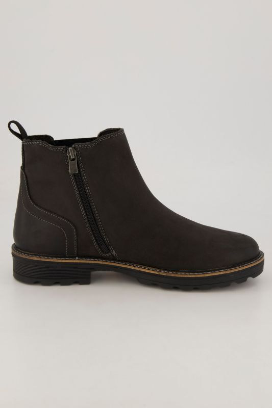 Bottines Chelsea Camel Active, cuir véritable, fermeture zippée sur le côté - jusqu'au 50