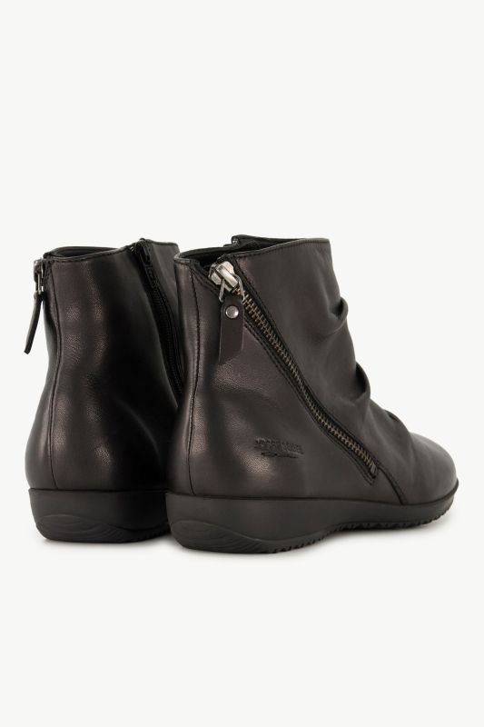 Bottines en cuir Josef Seibel, semelle de propreté amovible - largeur H